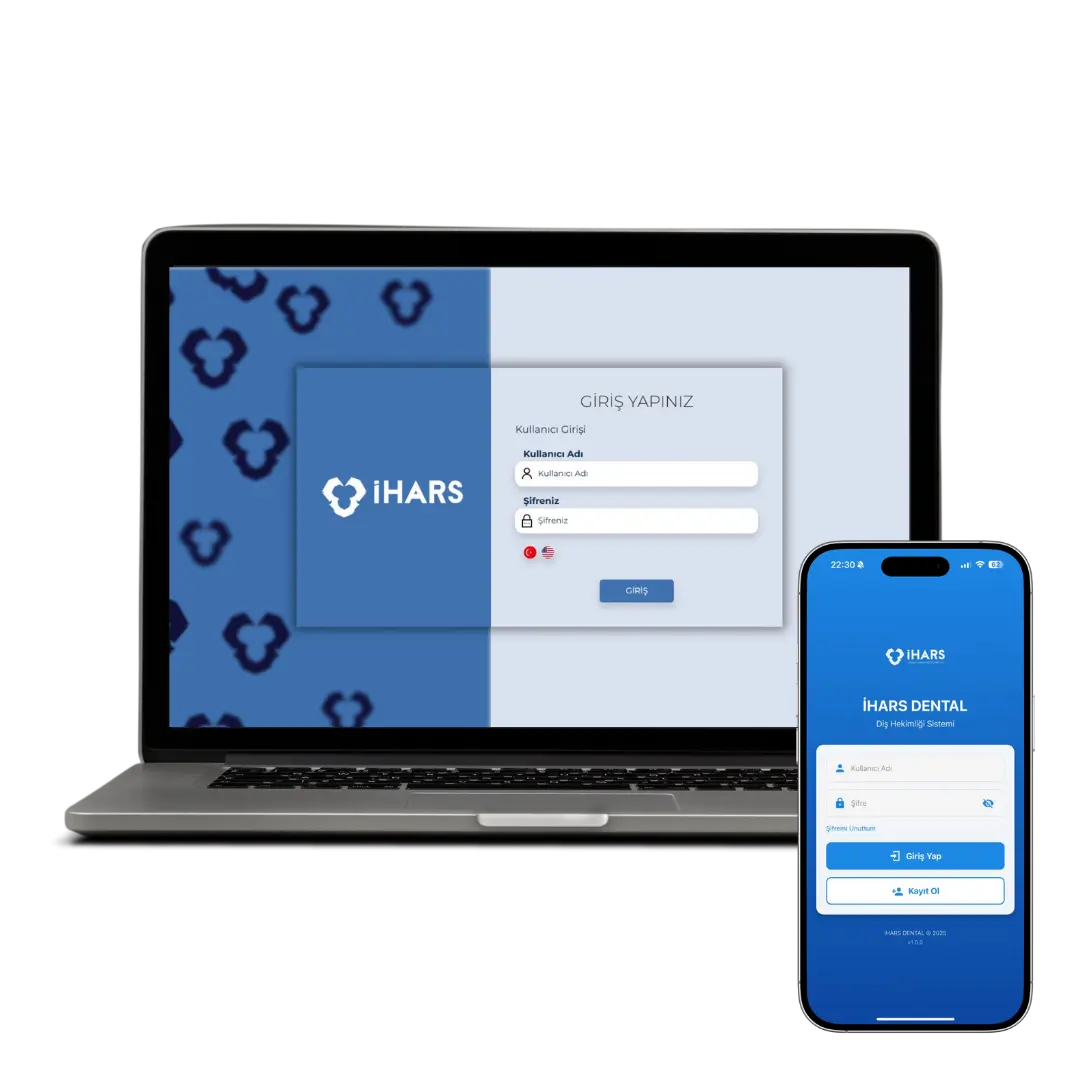 İHARS DENTAL Yazılım Görseli
